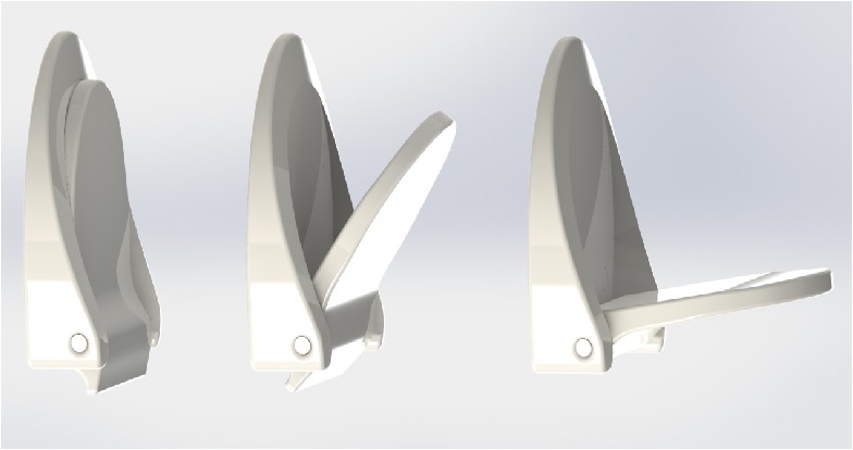 009 صندلی حمام تاشو دیواری
