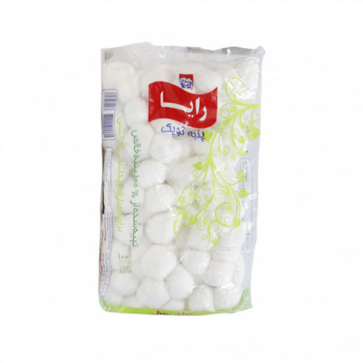 پنبه-توپک-سفید-رایا پنبه توپک رایا