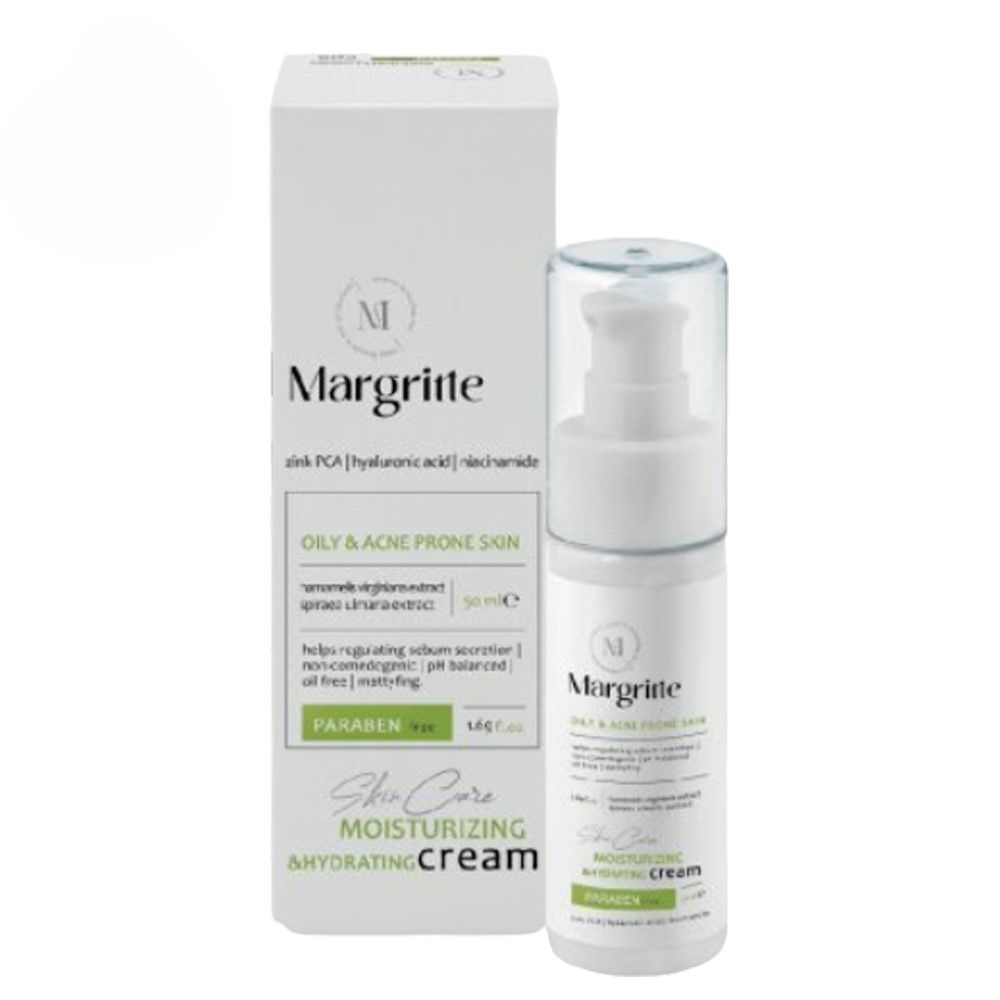 68122331-d7ca-4d07-b60b-dd859327611c کرم مرطوب کننده آبرسان (پوست چرب و مستعد آکنه) حجم 50 میلی لیتر مارگریت