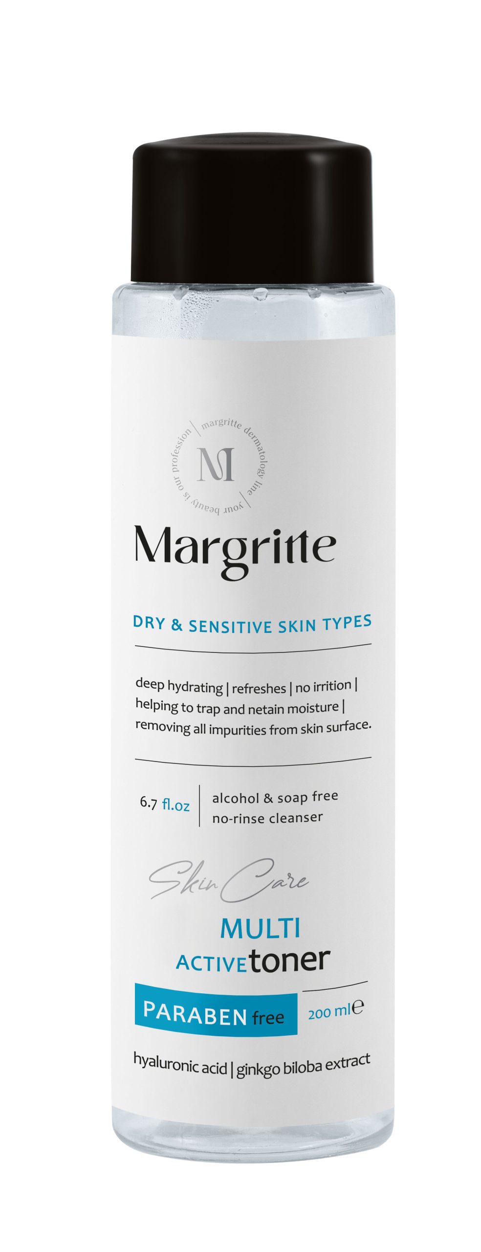 fc11c3cc-28ab-4685-b527-d2e4d75c5945 تونر پاک کننده (پوست خشک و حساس) حجم 200 میلی لیتر مارگریت