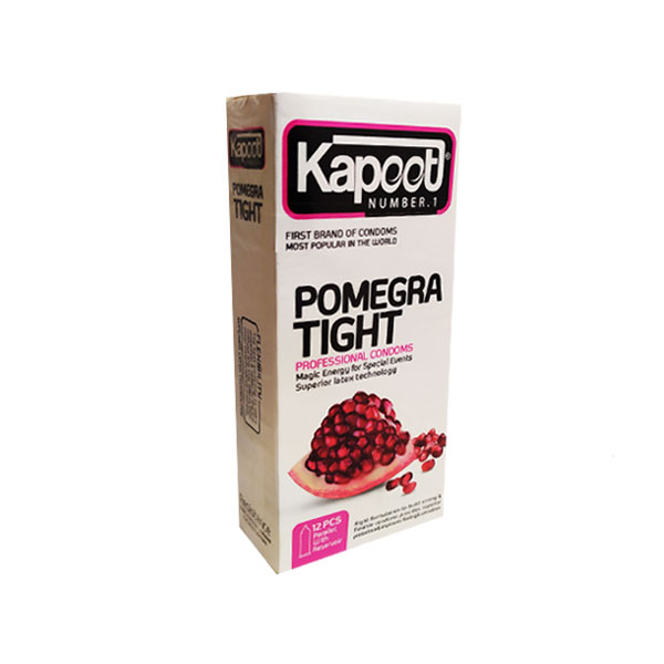 کاندوم-کاپوت-مدل-pomegra-tight-اناری-دوازده-عددی کاندوم 12 عددی اناری کاپوت