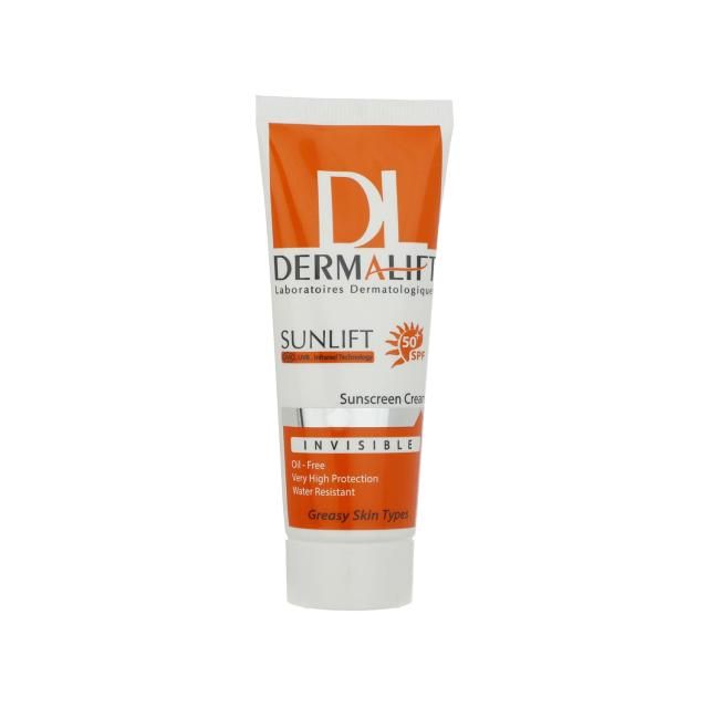 fac1fa70c331386b2002ec22af1cb392-single کرم ضد آفتاب بدون رنگ درمالیفت مدل SPF50 محافظ UVA ،UVB، ضد آب، مناسب پوست چرب حجم 40 میلیلیتر